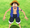 Luffy en Sabaody.png