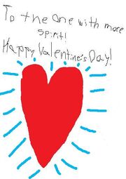 Wh!te's Valentines card