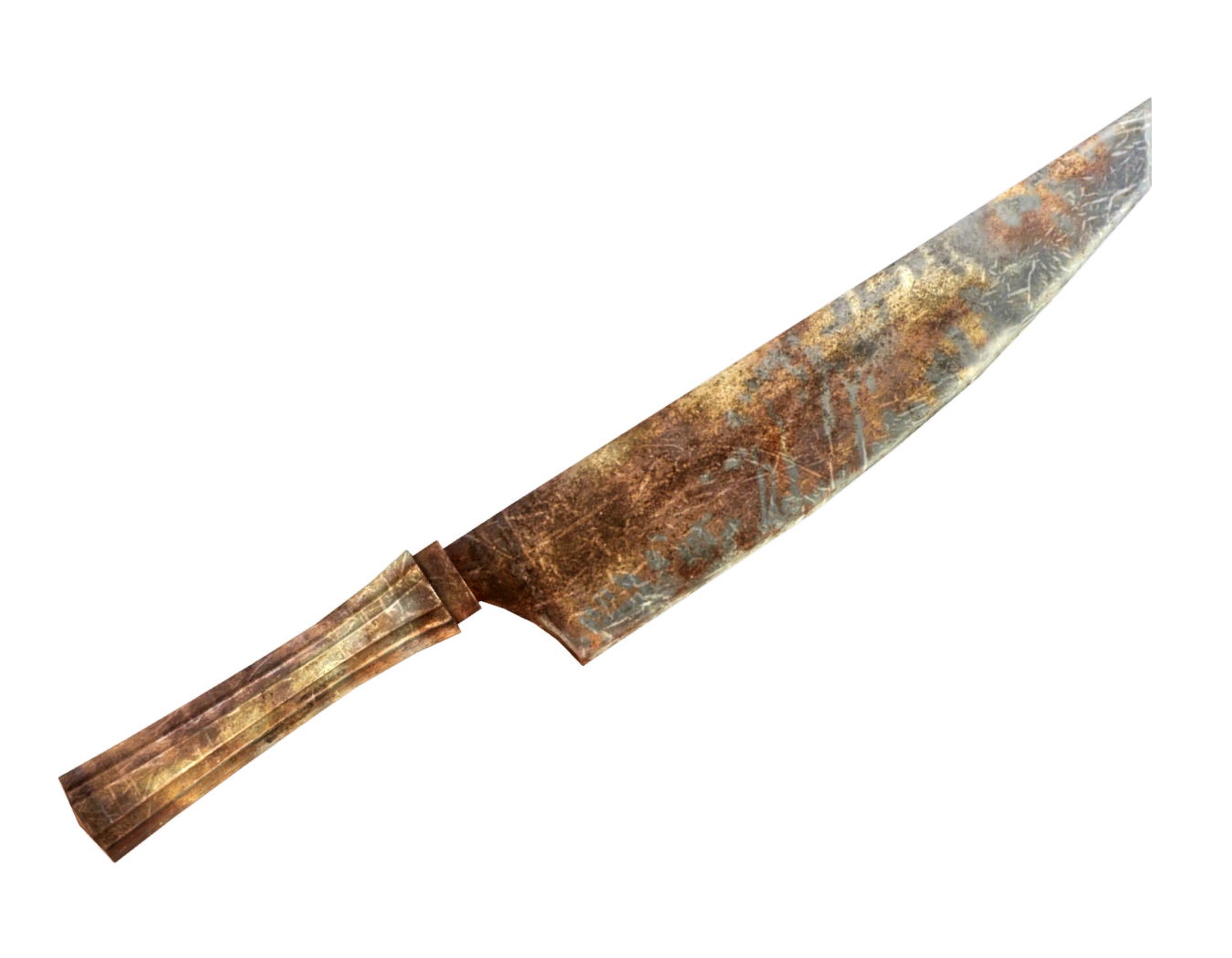 Cosmic knife super-heated