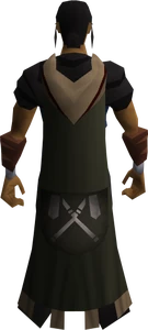 Castle wars flag cape equipped