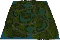Athena's Valley Map