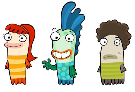 pictures of fish hooks characters. Featured on:Fish Hooks