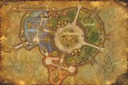The burning crusade map shattrath city
