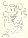 Bomberman and Rooey