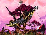 Pirate camp concept art