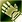 Heavy gloves green DA2