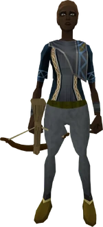 Crossbow equipped