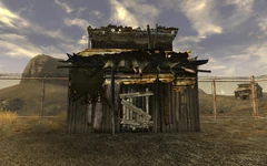 Nuclear test shack