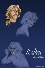 Kalten from Elenium by coda leia