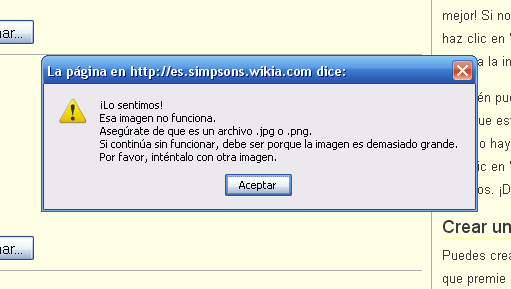 Error logros