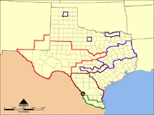 2011 1983DDTexas map