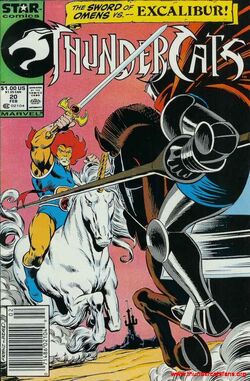 Thundercats Wiki on Issue 20 Excalibur Thundercats Wiki