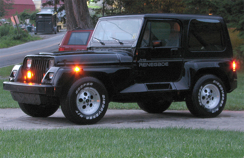 Black Jeep Renegade