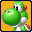 Yoshi Icon (Mario Kart Super Circuit)