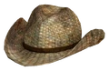 Rattan cowboy hat