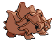 Rhyhorn espalda G5 variocolor
