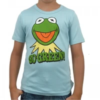 Logoshirt-Kermit-GoGreen-Kids-Shirt-lightblue