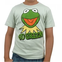 Logoshirt-Kermit-GoGreen-Kids-Shirt-lightgreen
