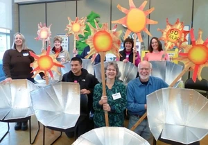 Sustainable NE Seattle soalr cooker workshop