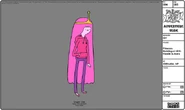 Modelsheet princessbubblegum withhoodiejeans