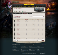 Clanmates tab