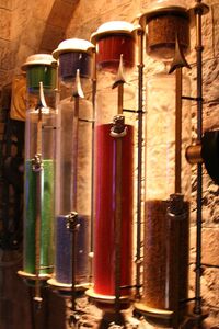 Great hall hourglasses