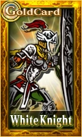 Female White Knight Card