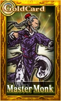 Male Master Monk Card