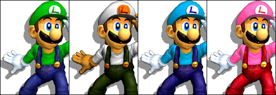 LuigiColorsMelee