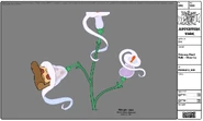 Modelsheet princessplant bulbcloseup