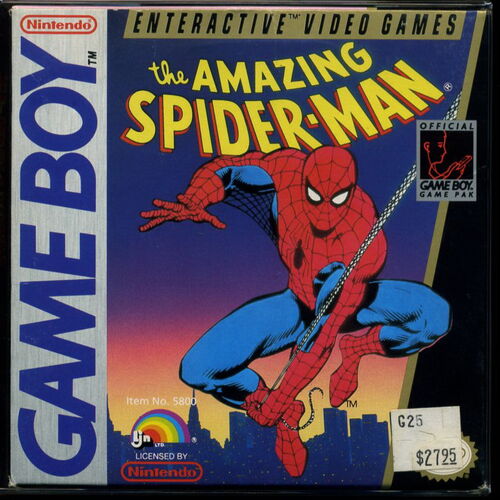 amazing spider-man 3 game boy