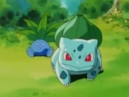 EP010 Bulbasaur defendiendo a Oddish