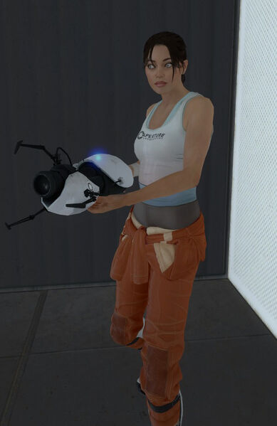 portal 2 chell. portal 2 chell potato.