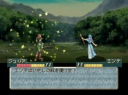 Enteh casting Heal