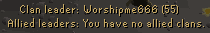 Clan SC interface