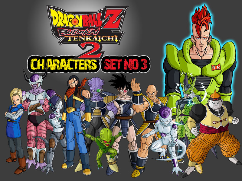 dragon ball z characters with pictures. Dragon Ball Z Characters Set3