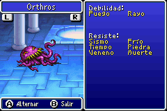 Estadisticas Orthros 2
