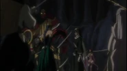 The Zanpakuto surround Byakuya