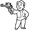 Alien blaster icon