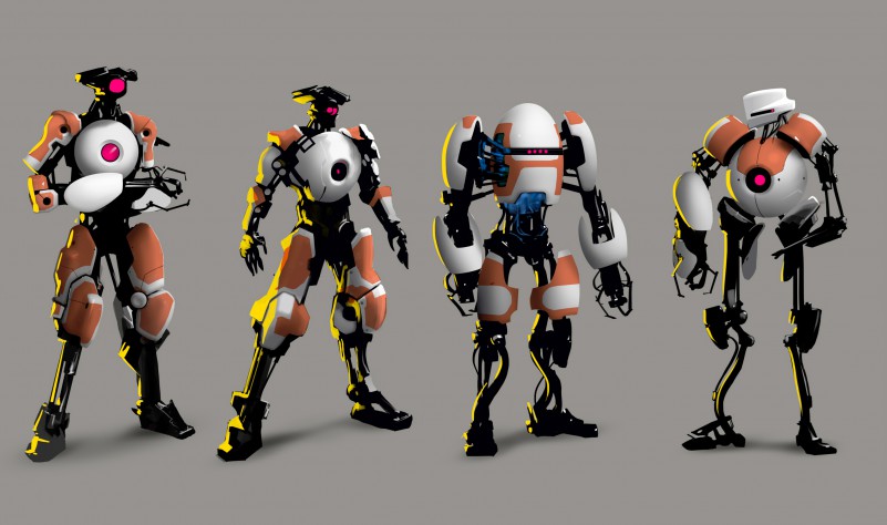 portal 2 atlas wallpaper. portal 2 atlas and p-body