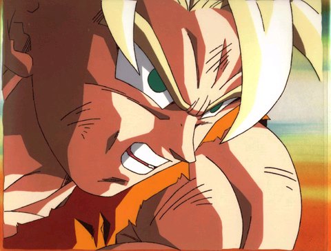 angry goku