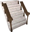 Marble stairs