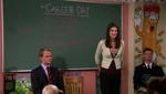 Robin on Lily's kindergarten class