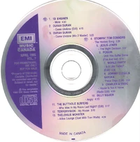 CDPRO VOL 7 CANADA DURAN DURAN 1993 WORLD PARTY