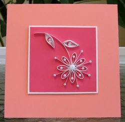 Quilled-daisy-card