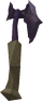 Novite battleaxe detail
