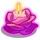Rose Flame Candle-icon