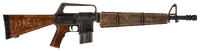 Survivalist's rifle