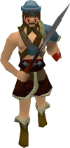 Confused barbarian
