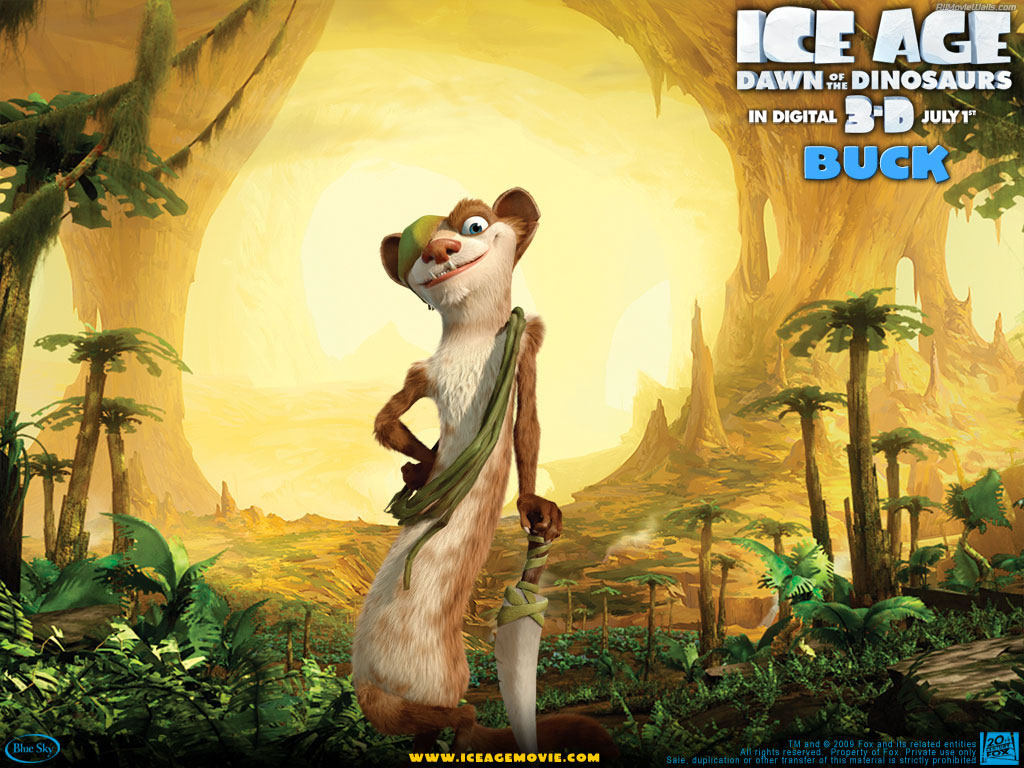 ice age adventures of buck wild villain